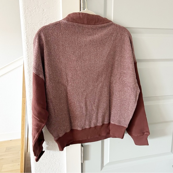 NWT The Great The Trail Pullover Sweatshirt in Hickory - Picture 4 of 6